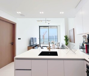 Interior - Luxury & Comfort 1B at Binghatti Amber & Balcony (Dubai)