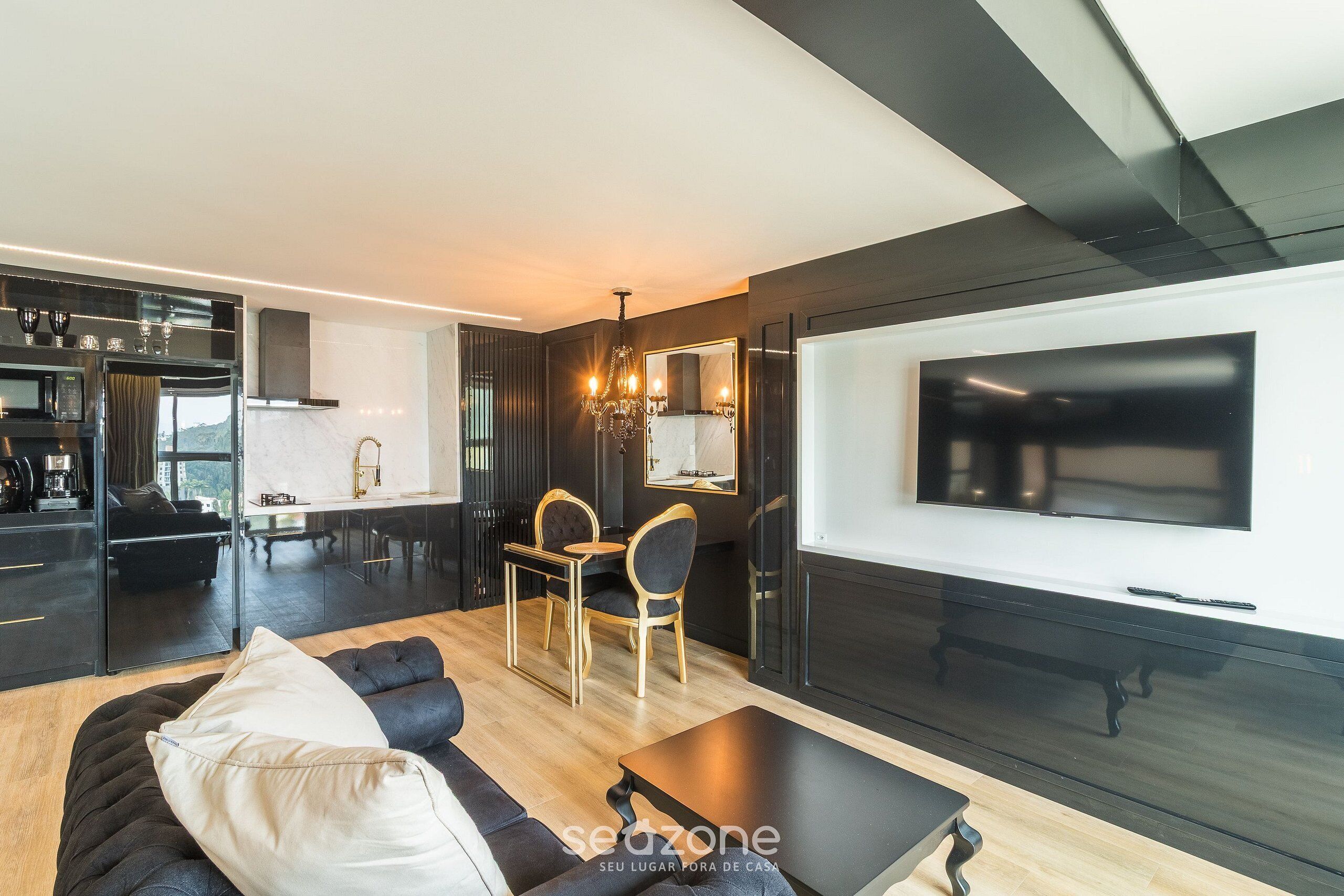 Basic Apartment | Living area | 32-inch Smart TV with digital channels