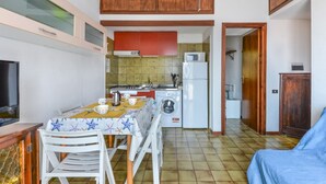 Fridge, microwave, toaster, ice maker
