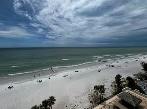 On the beach