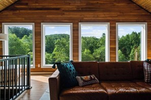 Fireplace, ping pong