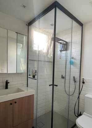 Towels, soap, toilet paper
