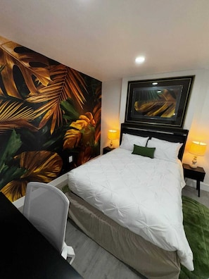 1 bedroom, iron/ironing board, Internet, bed sheets