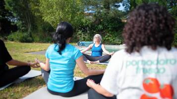 Terrein van de accommodatie