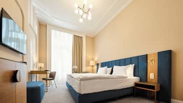 Deluxe Room, Balcony | Premium bedding, memory foam beds, minibar, in-room safe