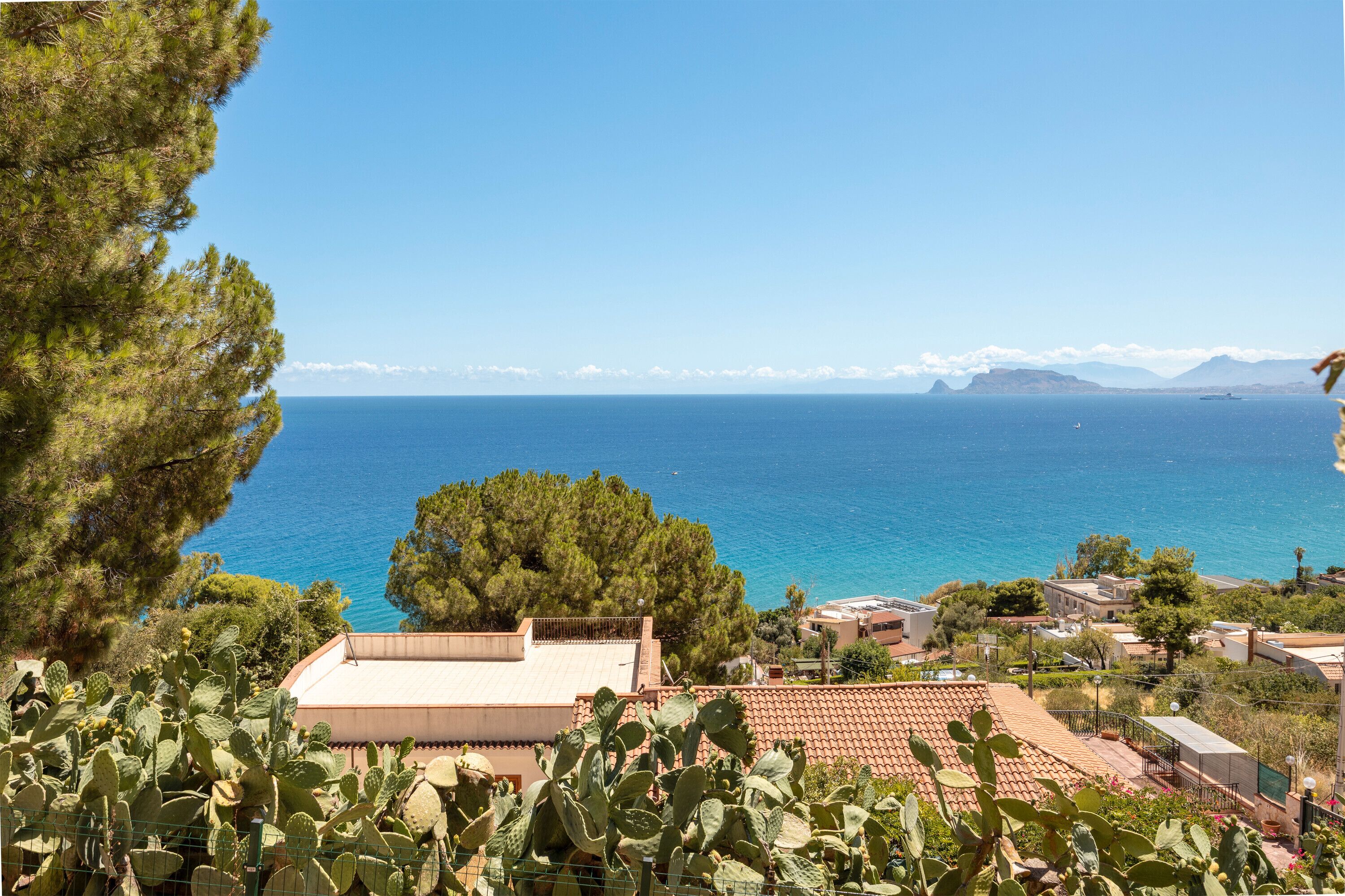 Uitzicht vanuit accommodatie