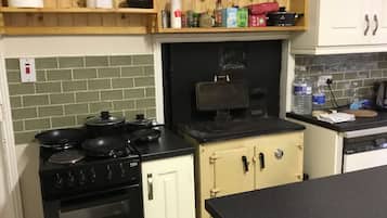 Microwave, oven, stovetop