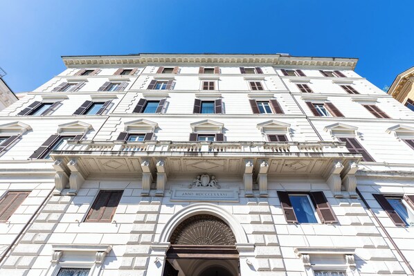 Voorkant van accommodatie