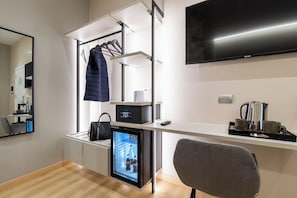 Minibar, caja de seguridad en la habitación y sistema de insonorización