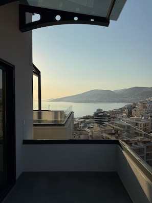Apartment, 3 Bedrooms, Accessible, Smoking | Balcony - Day Lux 57 - Luxury Penthouse (Sarandë)