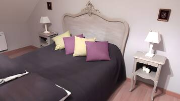 1 bedroom, WiFi, bed sheets