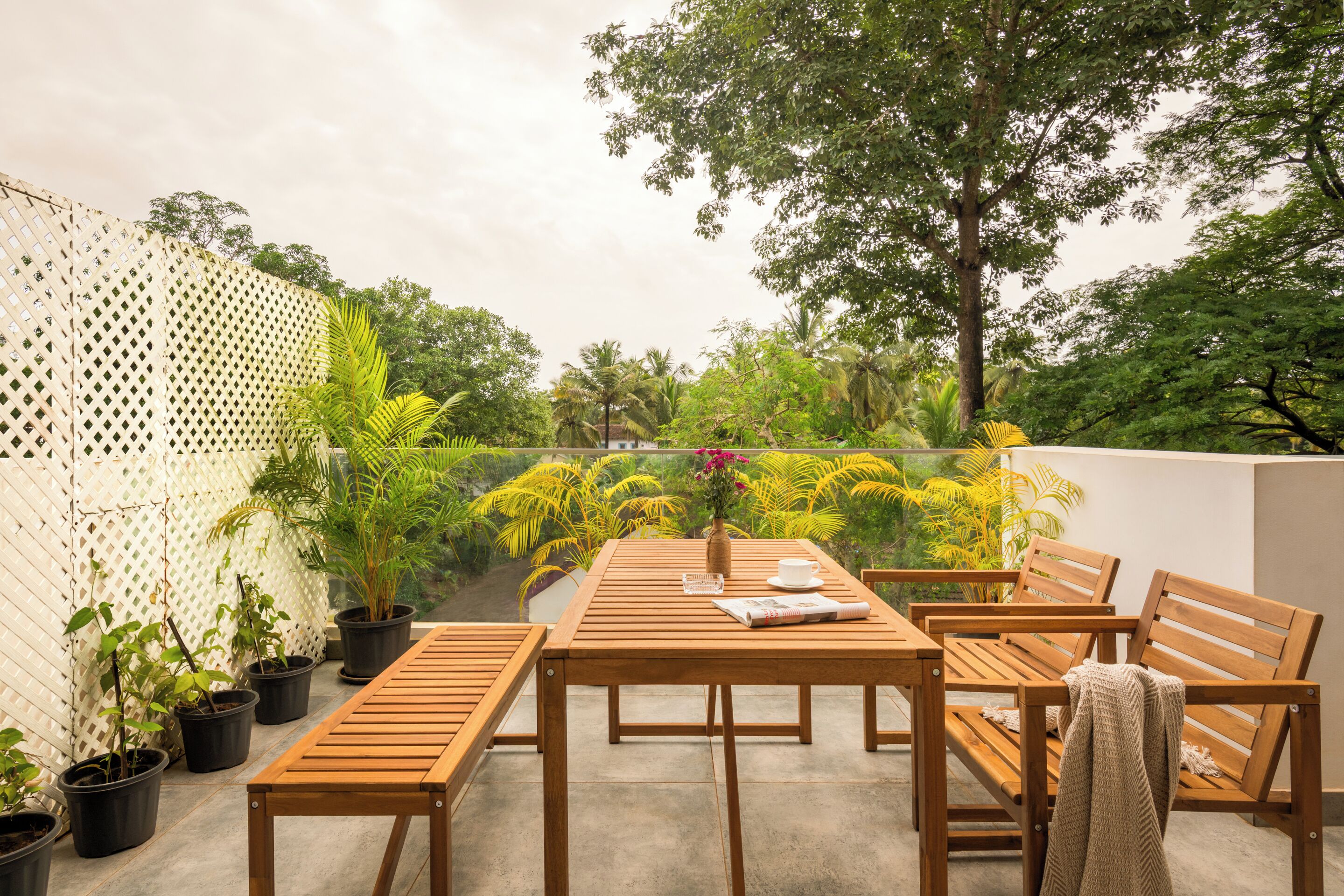 Restauration en plein air