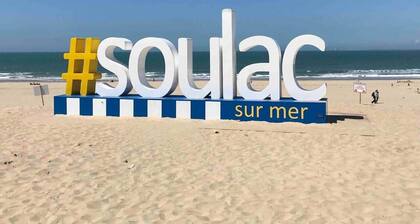 T4 + Piscine à 1,9km des plages