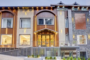 Façade de l’hébergement