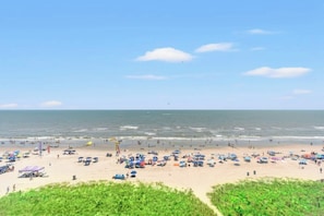 On the beach