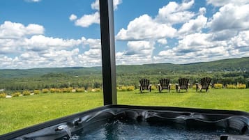 Baignoire à remous extérieure