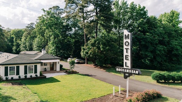 Fassade der Unterkunft