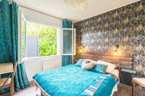 2 habitaciones, tabla de planchar con plancha y wifi 