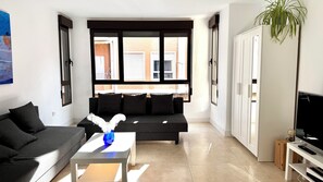 Apartment, 2 Bedrooms | Living area