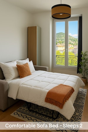 1 chambre, accès Internet, draps fournis