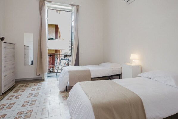 2 chambres, accès au Wi-Fi (inclus), literie fournie