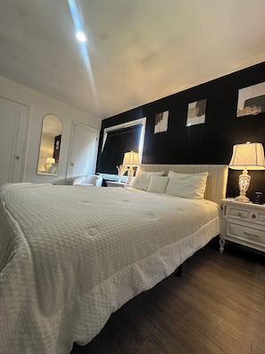 2 bedrooms, desk, iron/ironing board, free WiFi
