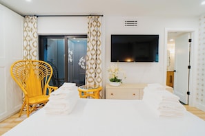 1 chambre, fer et planche à repasser, Wi-Fi, draps fournis