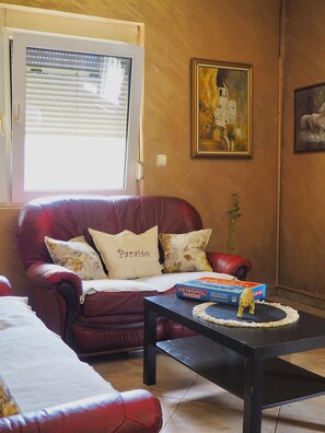 Classic Villa, Garden View | Living area - Villa Paraiso with Pool  (Zagora)