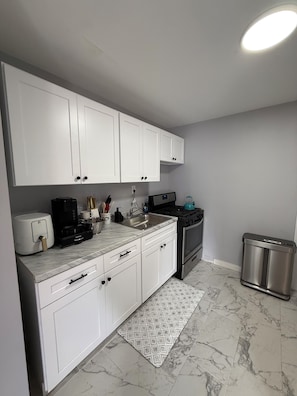 Microwave, oven, stovetop