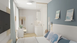 1 Schlafzimmer, Bügeleisen/Bügelbrett, Reisekinderbett, kostenloses WLAN