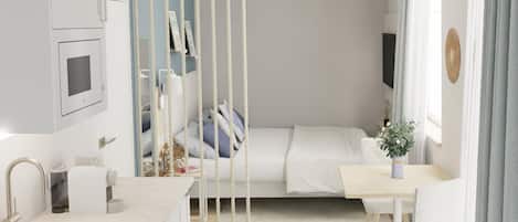 1 bedroom, WiFi, bed sheets
