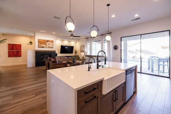 Interior - Monthly Stay Retreat | Heated Pool + Hot Tub | Near Intel (Chandler)