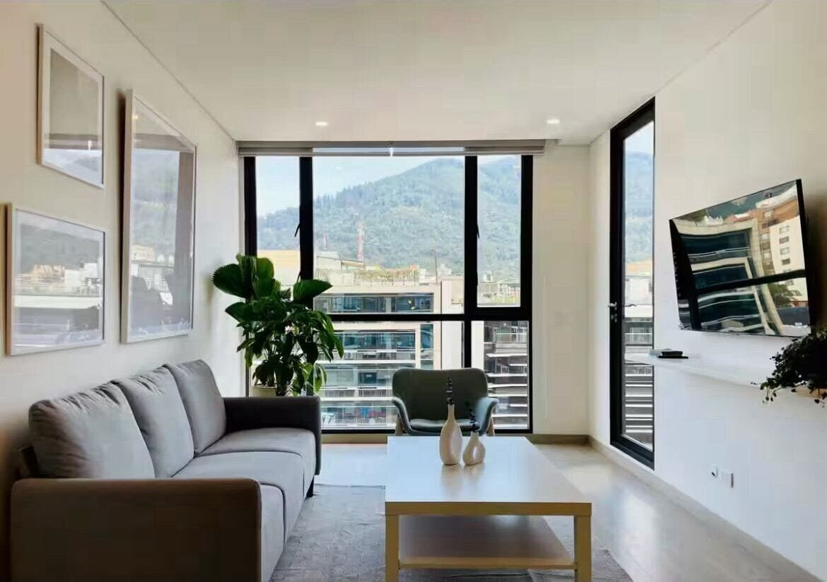 Comfort appartement | Woonruimte | Een televisie