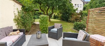 Modern apartment with dream garden
