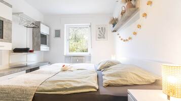 2 sovrum, strykjÀrn/strykbrÀda, wi-fi och sÀngklÀder