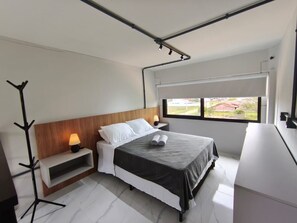 Eenvoudig appartement | 1 slaapkamer, gratis wifi