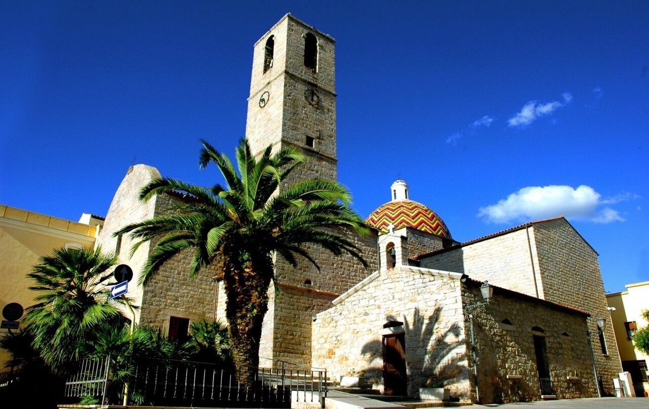 Church of San Paolo in Olbia's old town