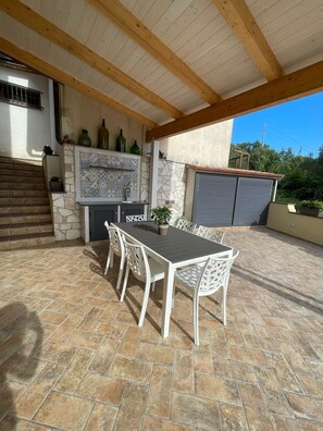 Outdoor dining - Casa Arenà - Terrace (Campania)