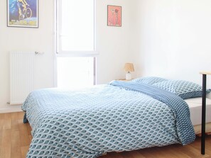 2 slaapkamers, wifi, beddengoed