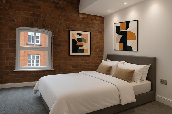 2 chambres, fer et planche à repasser, Wi-Fi gratuit, draps fournis