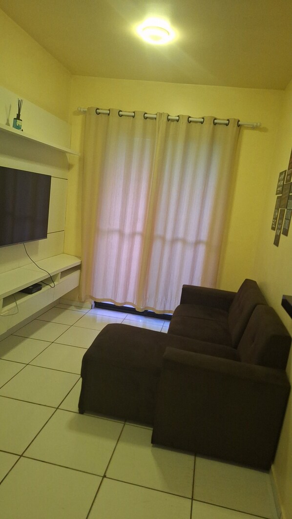 TV - Flat style apartment in São Luís do Maranhão (Turu São Luís)