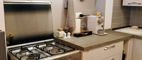 Microwave, oven, stovetop
