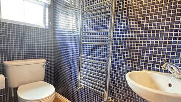 Towels, soap, toilet paper