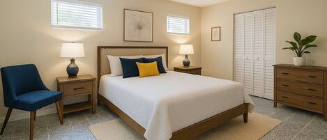 3 bedrooms, WiFi, bed sheets, wheelchair access