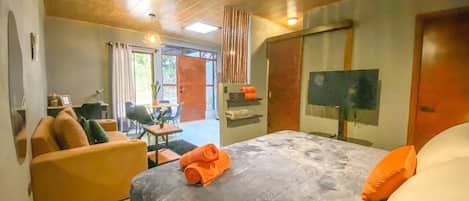 Desk, free WiFi, bed sheets, wheelchair access