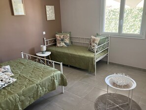 2 slaapkamers, internet