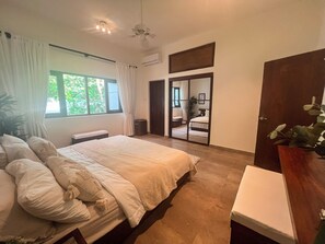 3 bedrooms, in-room safe, iron/ironing board, free WiFi
