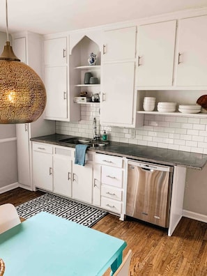 Private kitchen - Digs 3 of 5: 2BDRM, Open & Airy, Private Parking, Central, 2nd Floor & More! (Evansville)