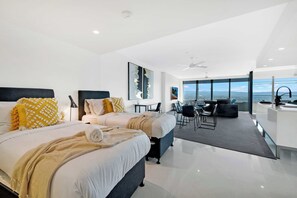 3 bedrooms, iron/ironing board, WiFi, bed sheets