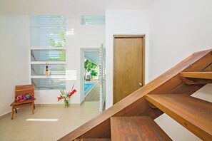 Interior - Private house - swimming pool - near seafront (Cozumel)